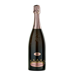 Bottle of Mattia Vezzola Metodo Classico Rosé Brut sparkling wine by Costaripa 75 cl